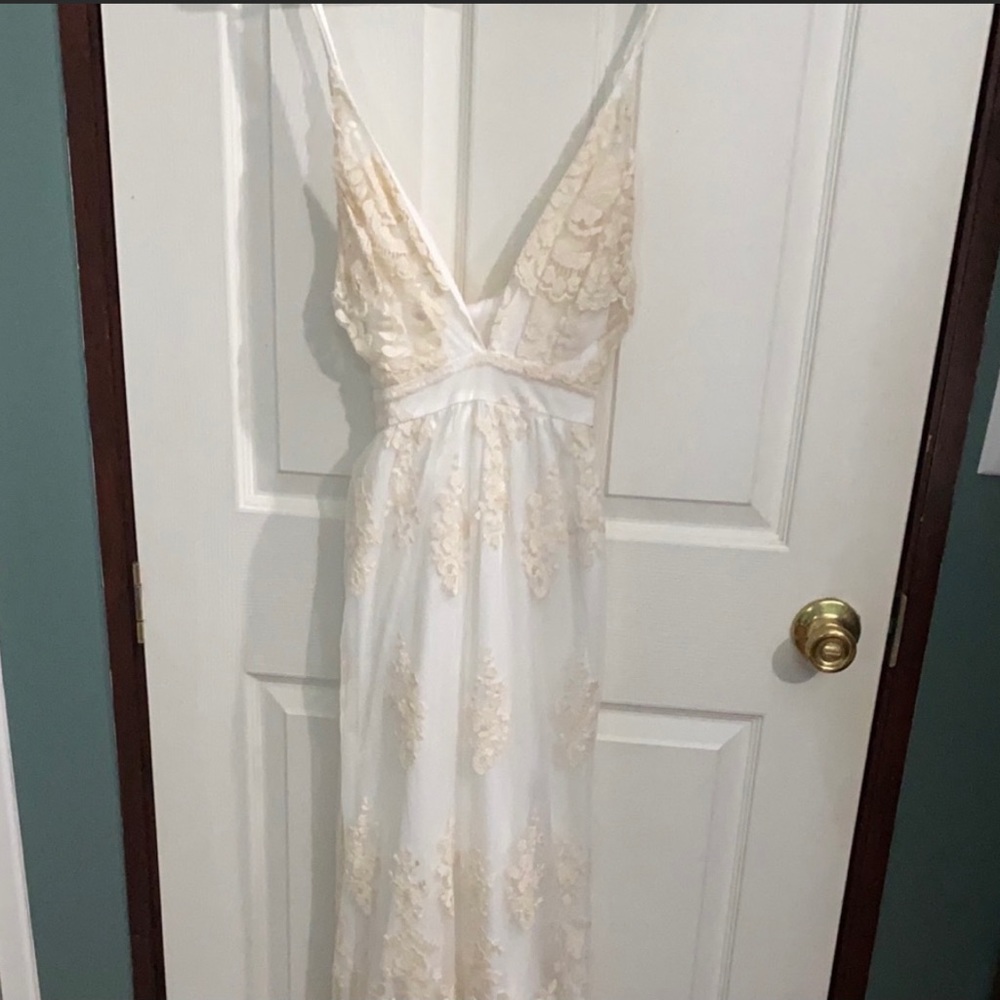 White dress